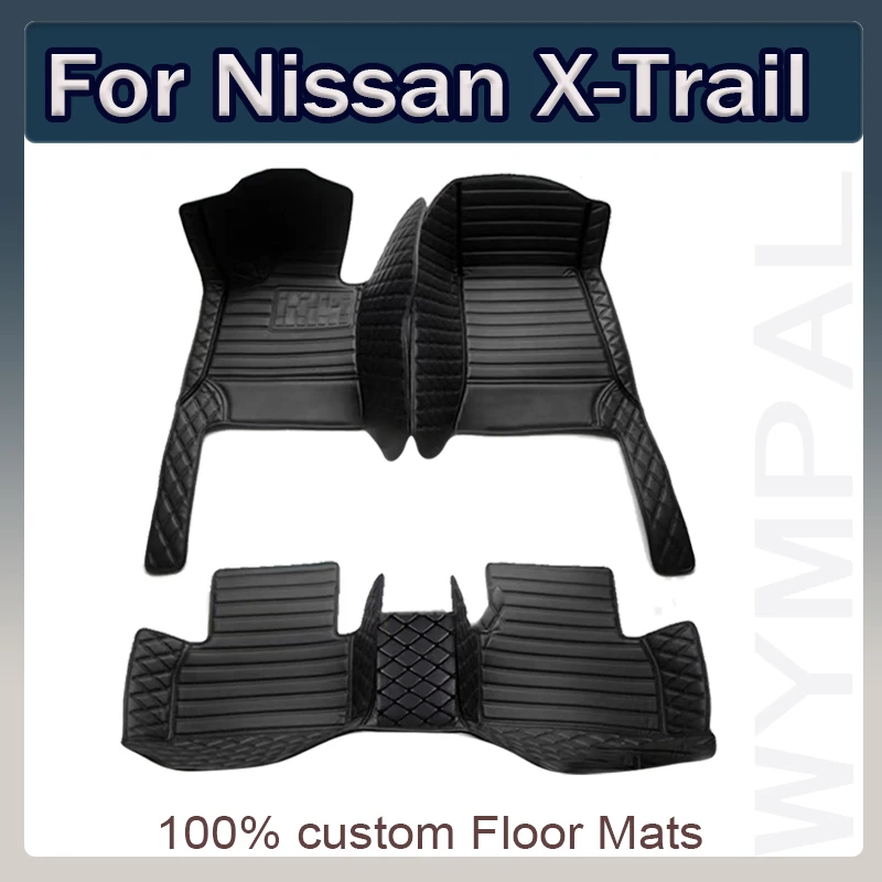 

Car Floor Mats For Nissan X-Trail xtrail Rogue 2023 2022 2021 2020 2019 2018 2017 (5 seats) Auto Interior Accessories Carpet Rug