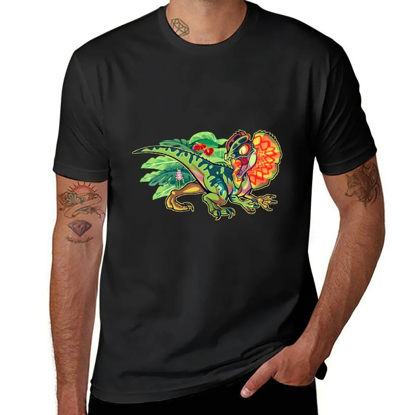 

Dilophosaurus T-Shirt customs design your own for a boy mens t shirts pack