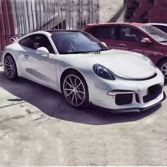 Body Kit forCarrera 911 991 Front Bumper Rear Bumper Side Skirts Wing Spoiler Front Lip Rear Diffuser Facelift
