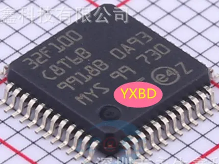 10PCS / LOT STM32F100C8T6 STM32F100C8T6B STM32F100 LQFP-48