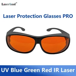 Gafas láser de seguridad para depilación de tatuajes, lentes de protección para salón de belleza, azul, rojo, verde, IR, 808nm, UV, 532nm, 1064nm