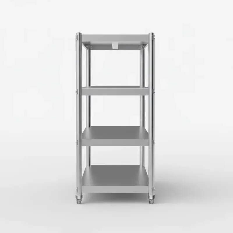 Factory Outlet Stainless Steel Shelving Unit Multi Tier Adjustable Storage Rack for Commercial Kitchen Restaurant 201