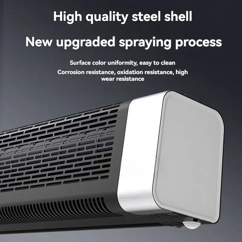 Button Type/Human Body Induction Air Curtain Machine Commercial Silent Elevator Car Fan 0.8m Low-Noise Air Curtain Machine