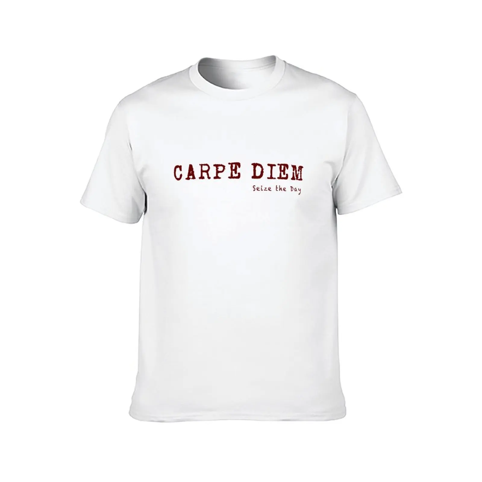 carpe diem T-Shirt plus size clothes customs design your own tops mens tall t shirts