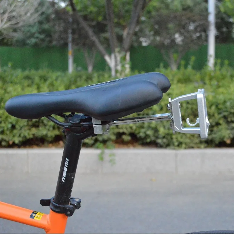 304 Stainless Steel Rear Conversion Frame Aluminum Alloy High Load-bearing Capacity Bike Luggage Carrier Bicycle Accessories