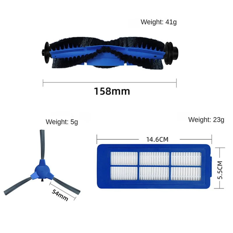 Main Side Brush Hepa Filter for Eufy Robovac 11SMax 15C Max G30 30C Max Vacuum Robot Cleaner Replacement Spare Part