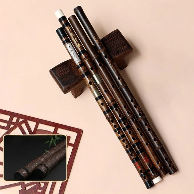 مزمار الخيزران التقليدي 1 قسم المهنية عرضية الناي المبتدئين الكبار تهب أدوات الرياح المزامير العرقية الصينية #1