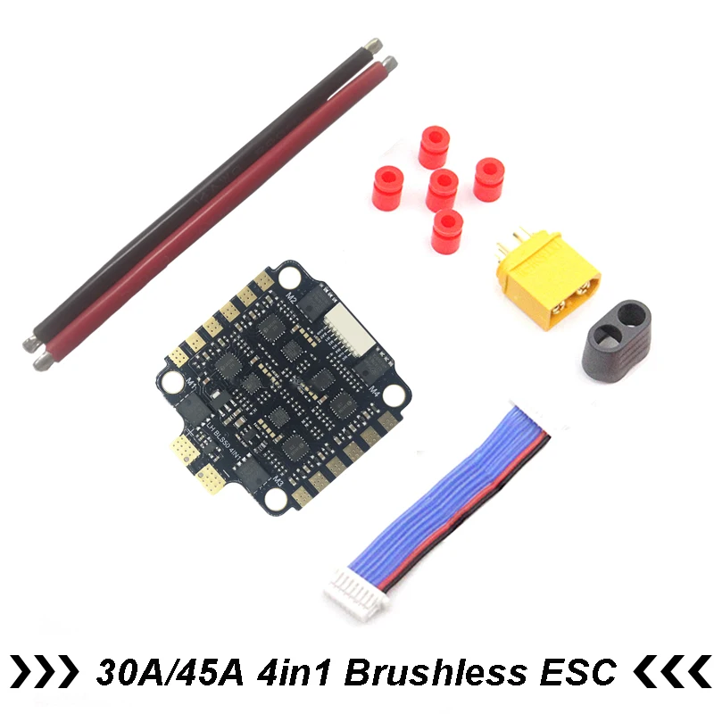 DSHOT600 2-6S 30A 40A 4in1 Brushless ESC Mini  Support BLHeli-S 20x20mm For RC FPV Racing Drone for FPV Flight DIY Parts