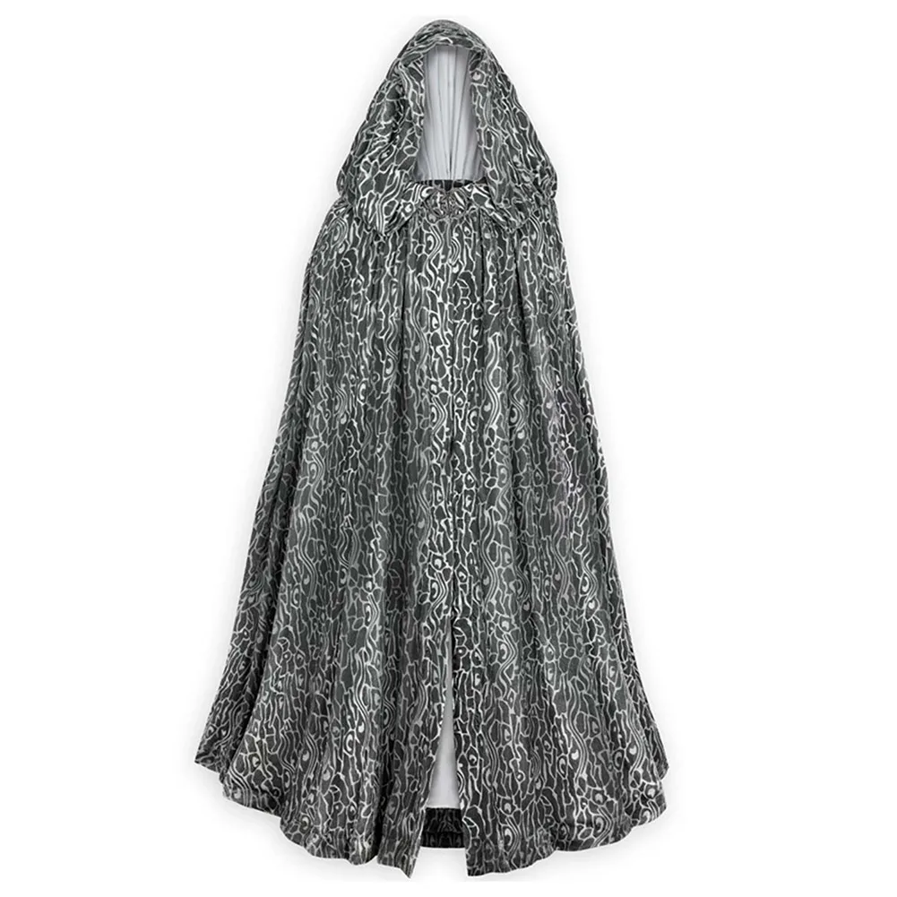 Padme Cos Amidala Cosplay Costume Adult Women Fantasy Hooded Cloak Robe Movie Space Battle Outfits Halloween Carnival Party Suit