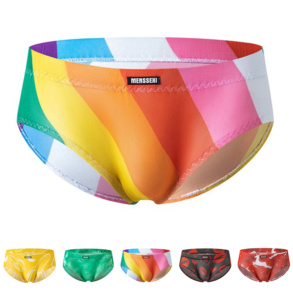 ملابس داخلية للرجال متعددة الألوان، ملابس داخلية شفافة للرجال، ملابس داخلية قابلة للتنفس، طراز كلاسيكي مريح #6