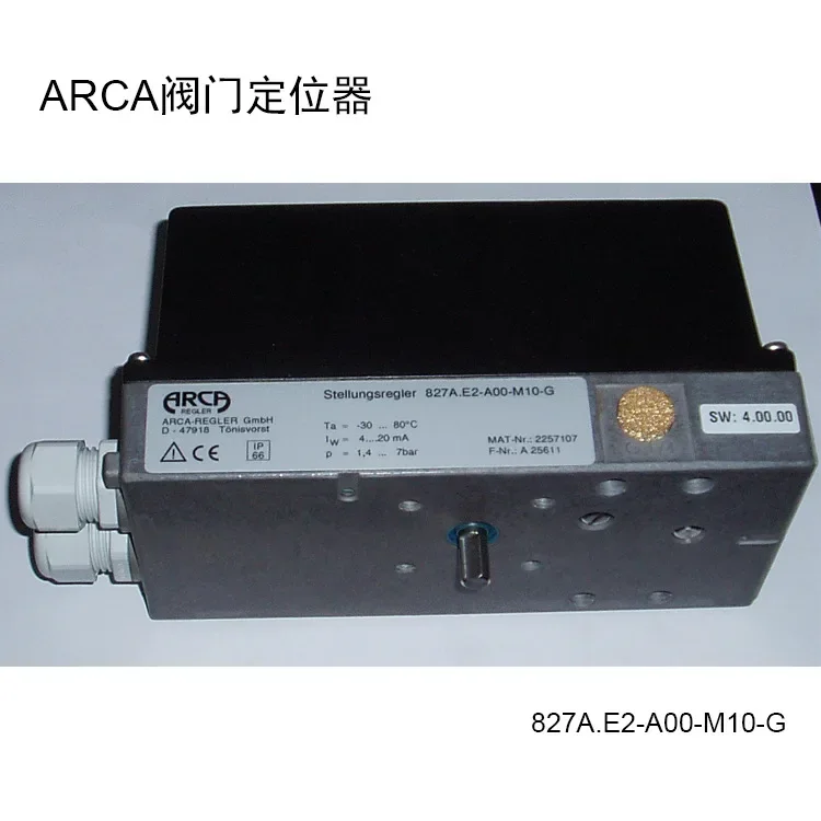 Posicionador de Válvula ARCA Acer 827A Alemán 2025 E2-A00-M10-G Suministro del Fabricante Disponible
