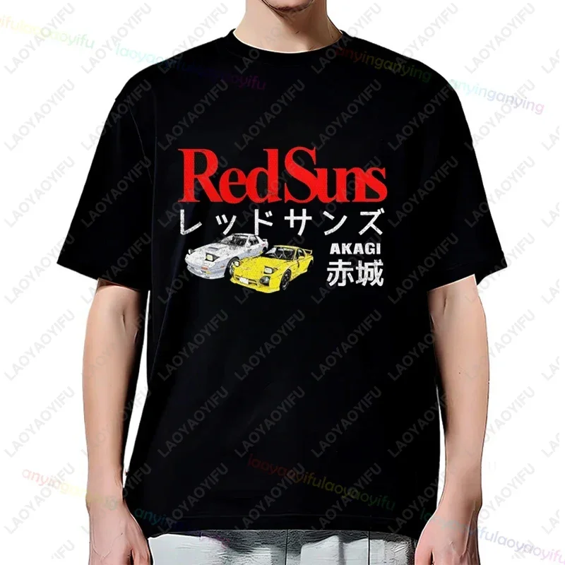2025-Initial-D- Mens Retro Tees Harajuku AE86 Drift Tshirt Hip Hop Male Fujiwara Tofu JDM Japanese-anime T-shirts Womens Top