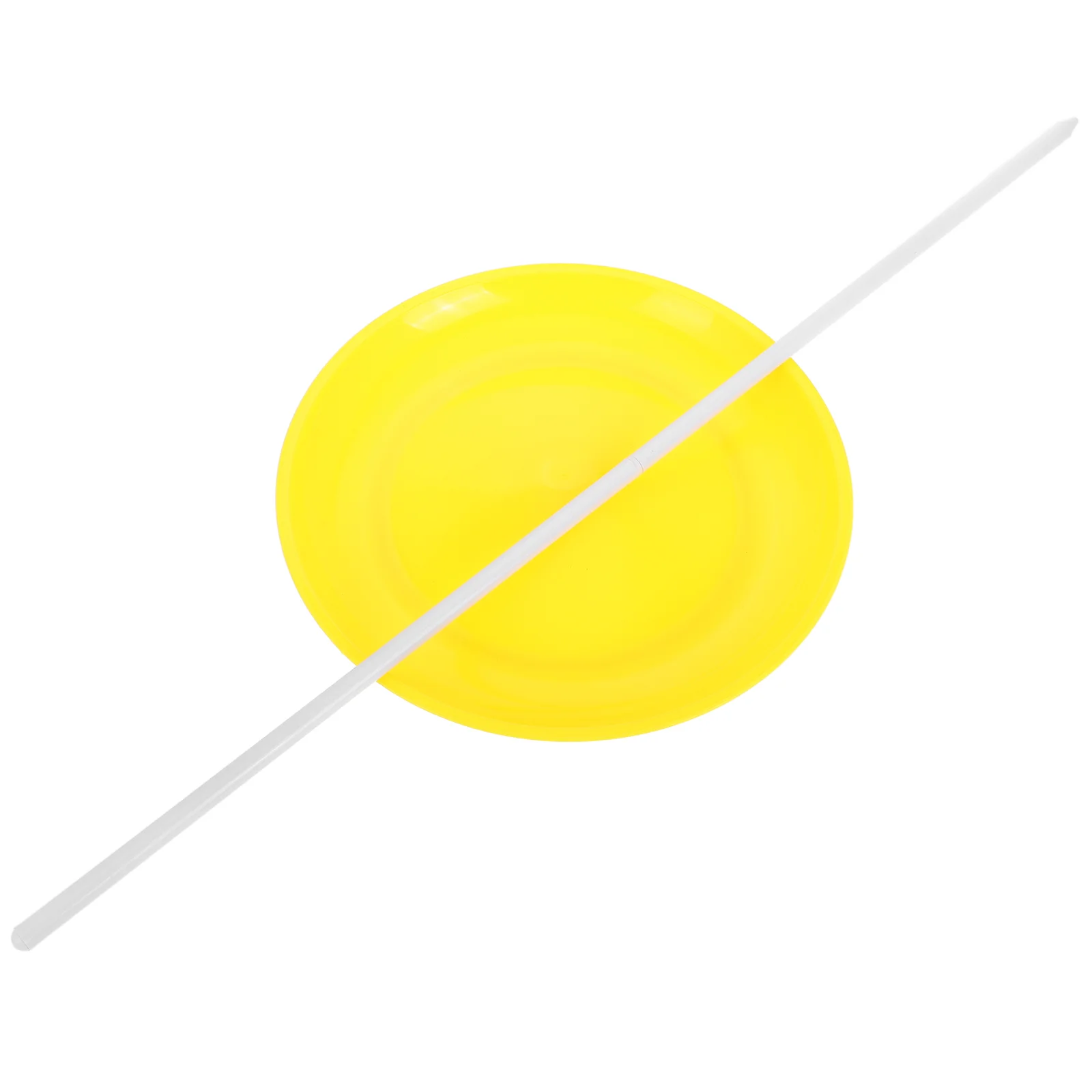 Bâton acrobatique en plastique multifonctionnel, accessoires colorés de jonglage, plaques tournantes de jouet, faveurs de fête de performance