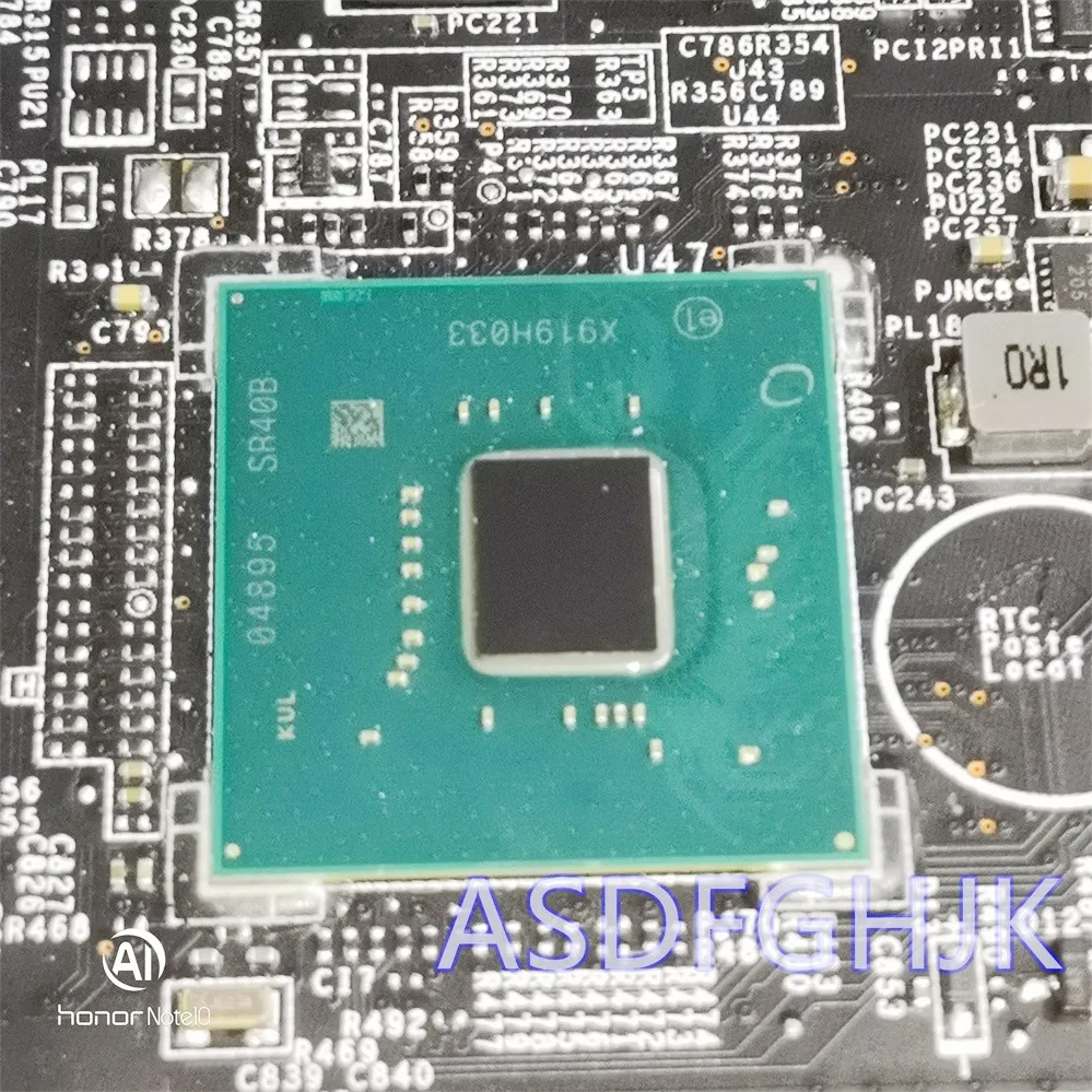 Genuine MS-16U41 ver1.0 for MSI GL65 9SC  LAPTOP MOTHERBOARD WITH I7-9750H AND GTX1650M Test OK