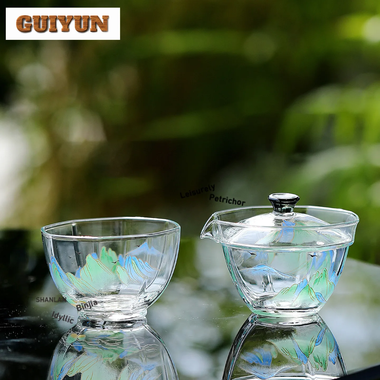 Heat-resistant Glass Tea Set Complete Set Boutique Tea Ceremony Set Tea Maker Teapot And Tea Cup Set Drinkware Supplies Gift