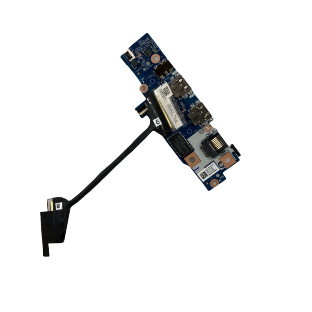

New USB Audio SD Card Rearder RJ45 IO Board For Dell Latitude 3420 E3420 F78FC