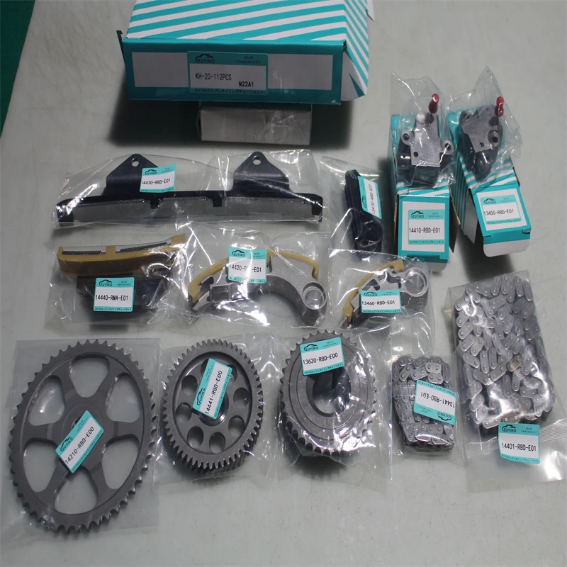 For N22a1 N22a2 N22a3 Timing Chain Kit for Accord civic Fr-v cr-v N22a N22b Engine 2.2t 14401-rbd-e00 KH-20-1