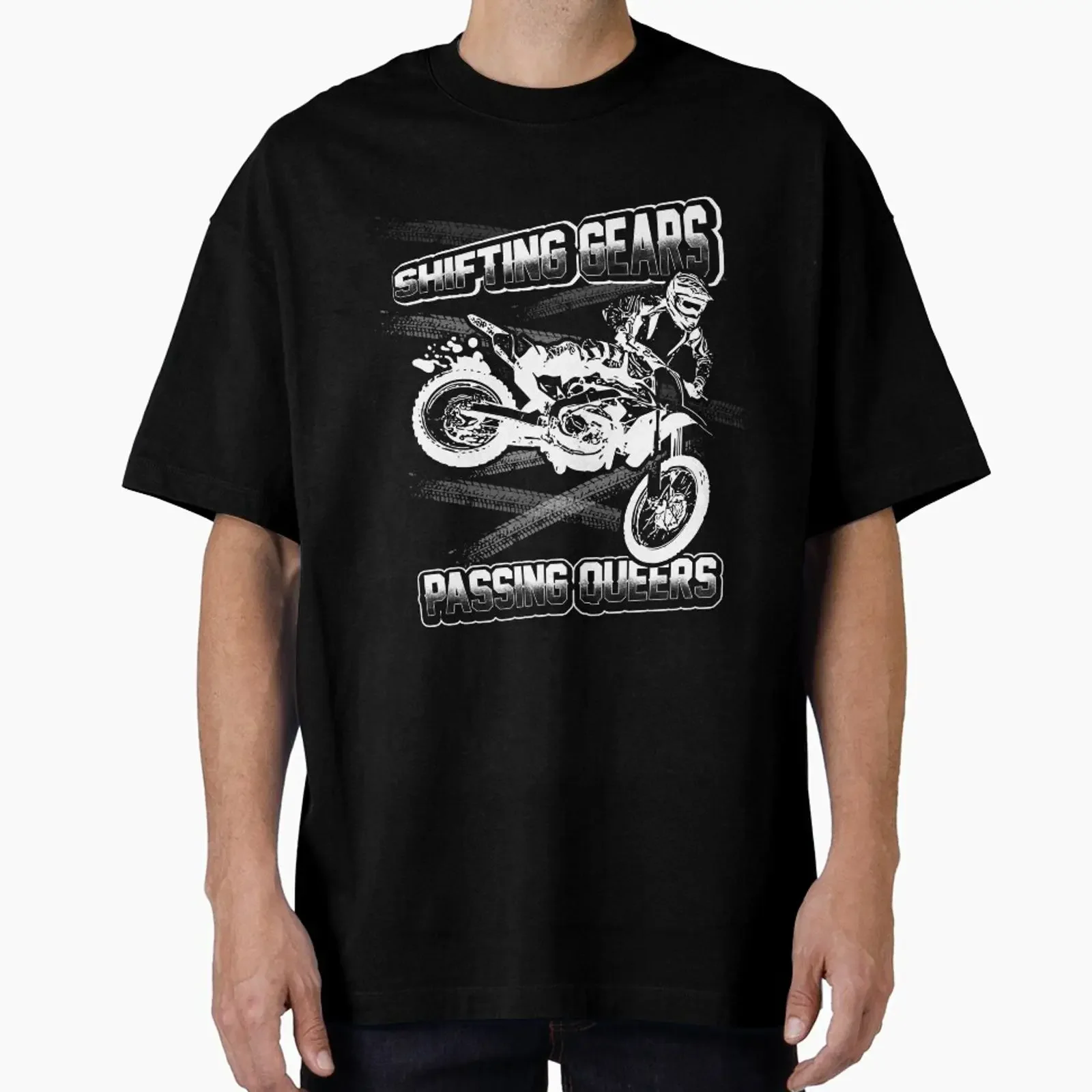 Shifting gears Passing queers designed and sold by anhdesing vintage Washed fashion Soft Stretched Slightly Versatile