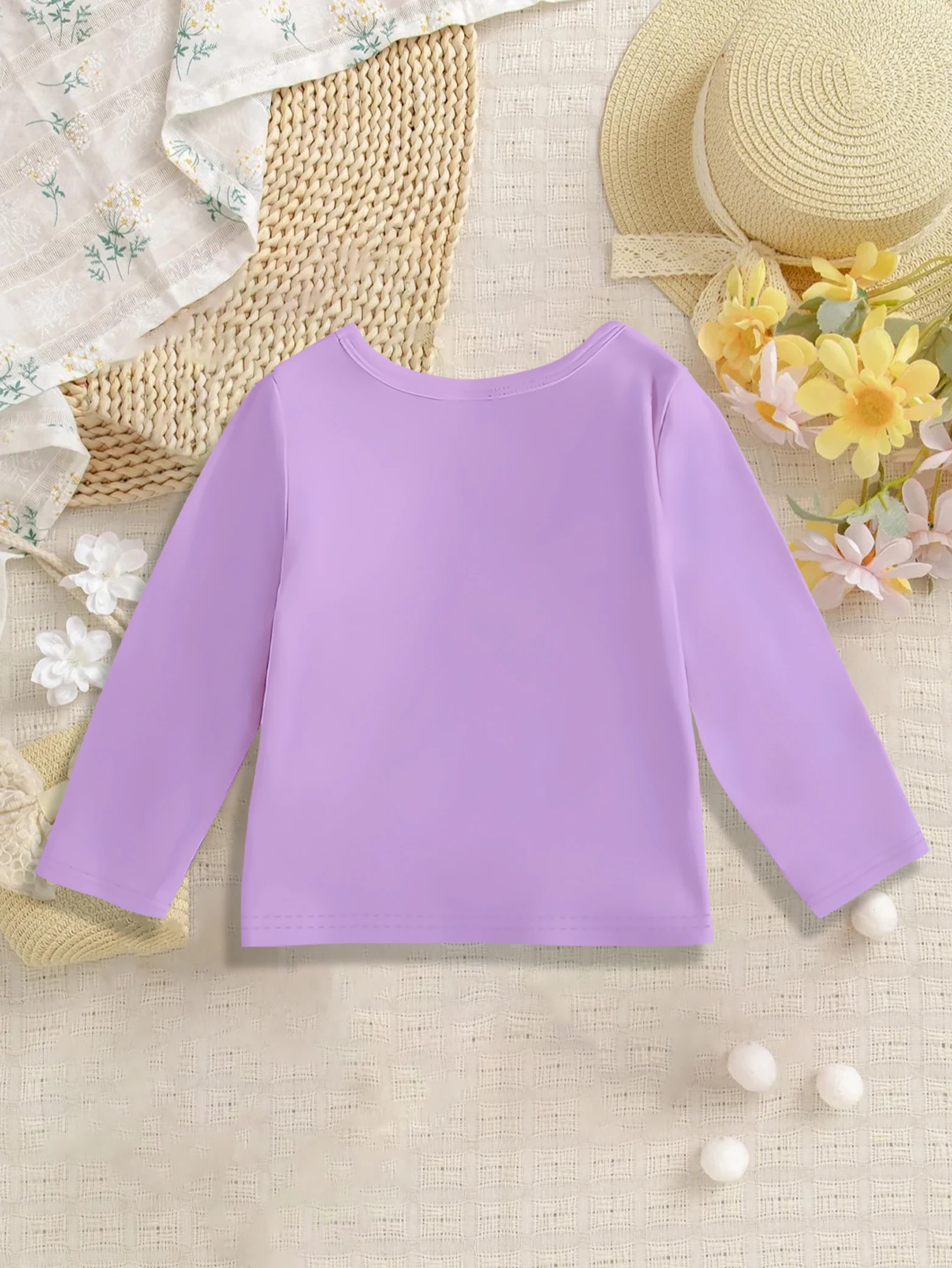 1 pieces: Fall Girls Sweet BaseShirt Unicorn DJ Disc Pattern