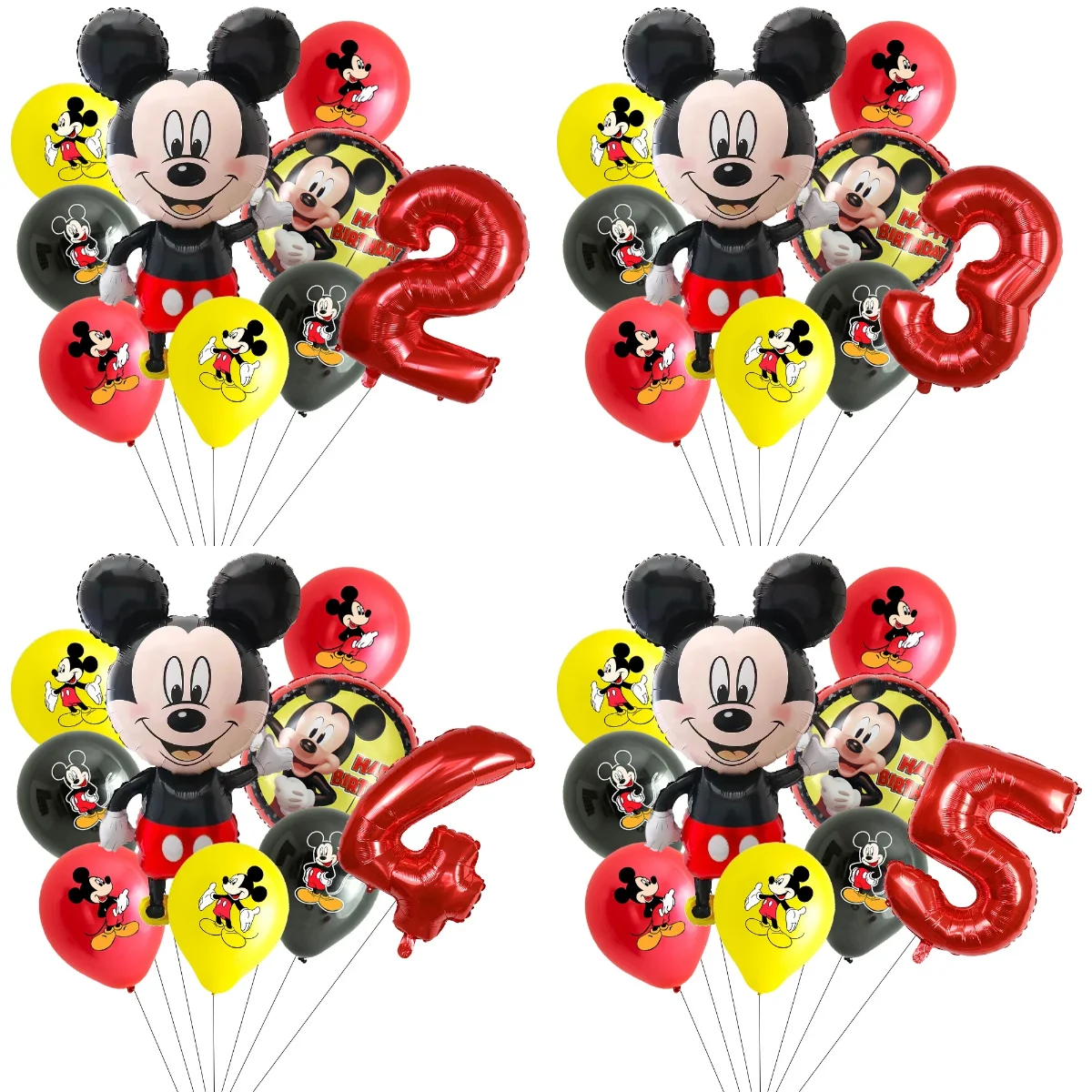 9Pcs Mickey Mouse A…
