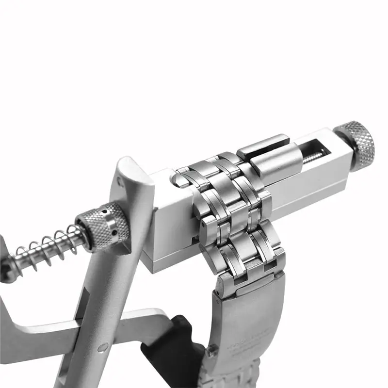 BAAR-Regolazione Perni di Collegamento di Rimozione del Cinturino Dell'orologio Set di Riparazione del Cinturino Dell'orologio Rimuovere Il Braccialetto Spille Pinza Puncher Kit di Riparazione Strumento