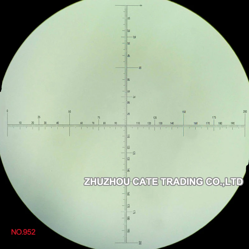 Durchmesser 24 mm Stereomikroskop Okular Mikrometer Graticule Lineal Okularabsehen für Olympus Mikroskop CX23 BX SZX Serie – Detail 18