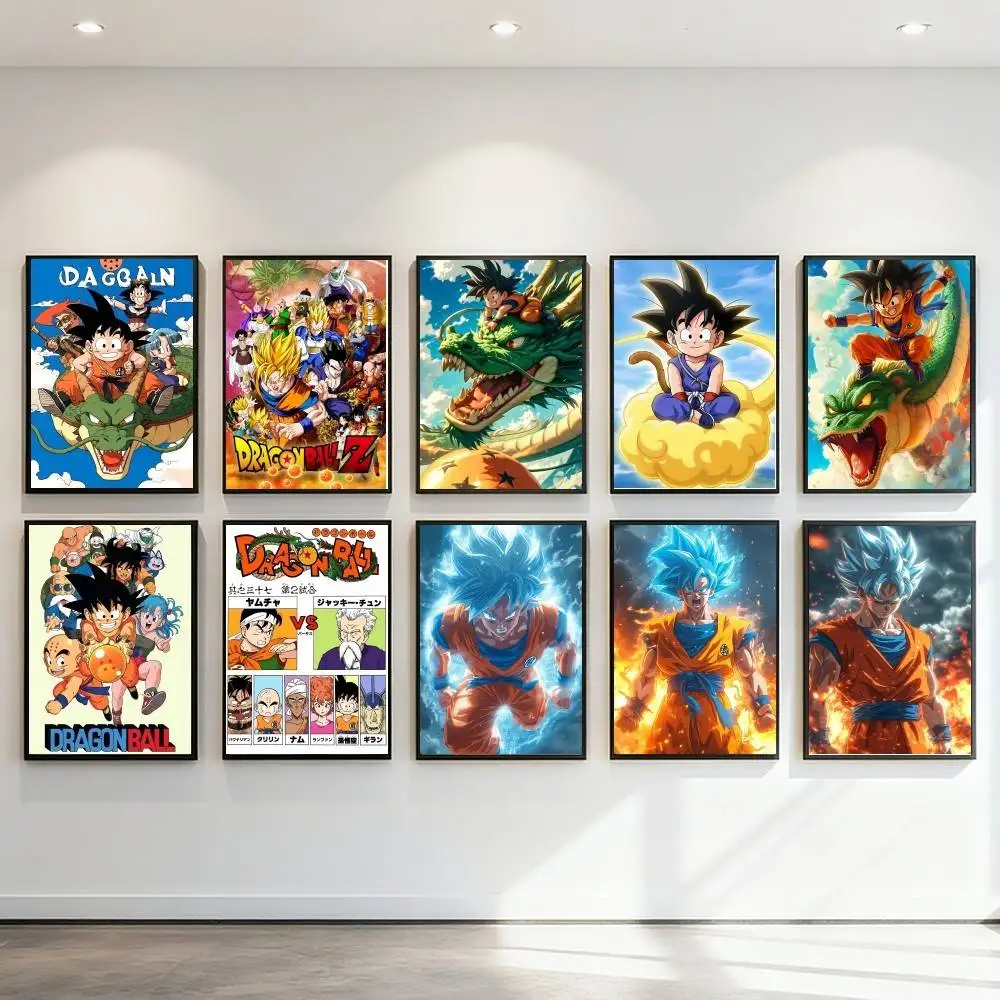 Anime D-DRAGON B-BALL Poster Art Print Anime Style Home Decor Ideal Gift Perfect Room Decor
