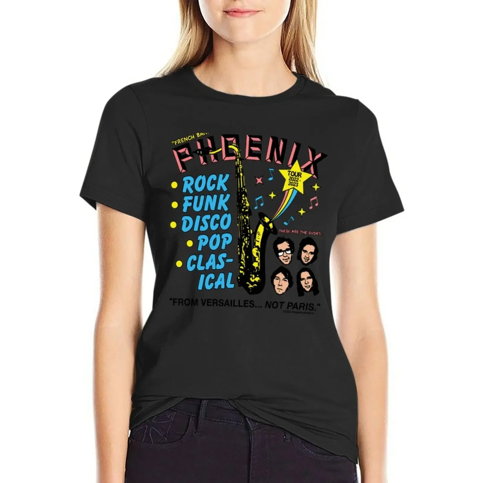 

Phoenix - French Band T-shirt cute clothes tops t shirt Women