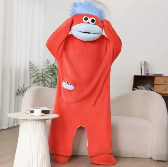 26 Nieuwe Langharige Tasmaanse Duivel Sad Frog Jumpsuit Pyjama Mannen Vrouwen Leuke Cartoon Abstract Loungewear Homewear Nachtkleding Gift