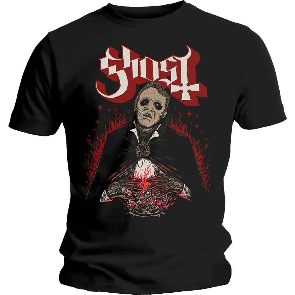 Ghost 'Danse Macabre' Black T shirt NEW