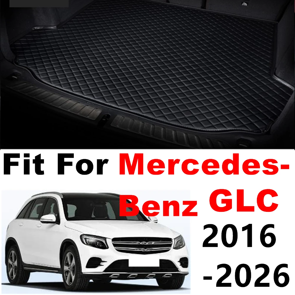 Maßgefertigte Kofferraummatte für Mercedes-Benz GLC 2026 25 2024 2023 2022 2021 20-2016 Auto-Kofferraummatte Zubehör