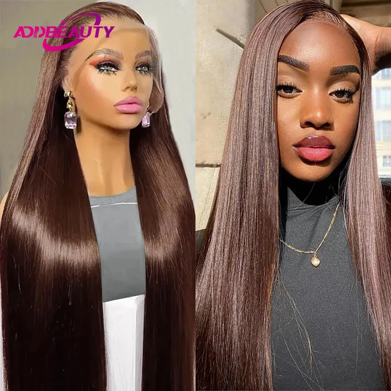 Straight Lace Front Wigs 13x4 Lace Frontal Human Hair Wig for Women Lace Front Wigs Natural Highlight Pre-plucked Hairline Ombre