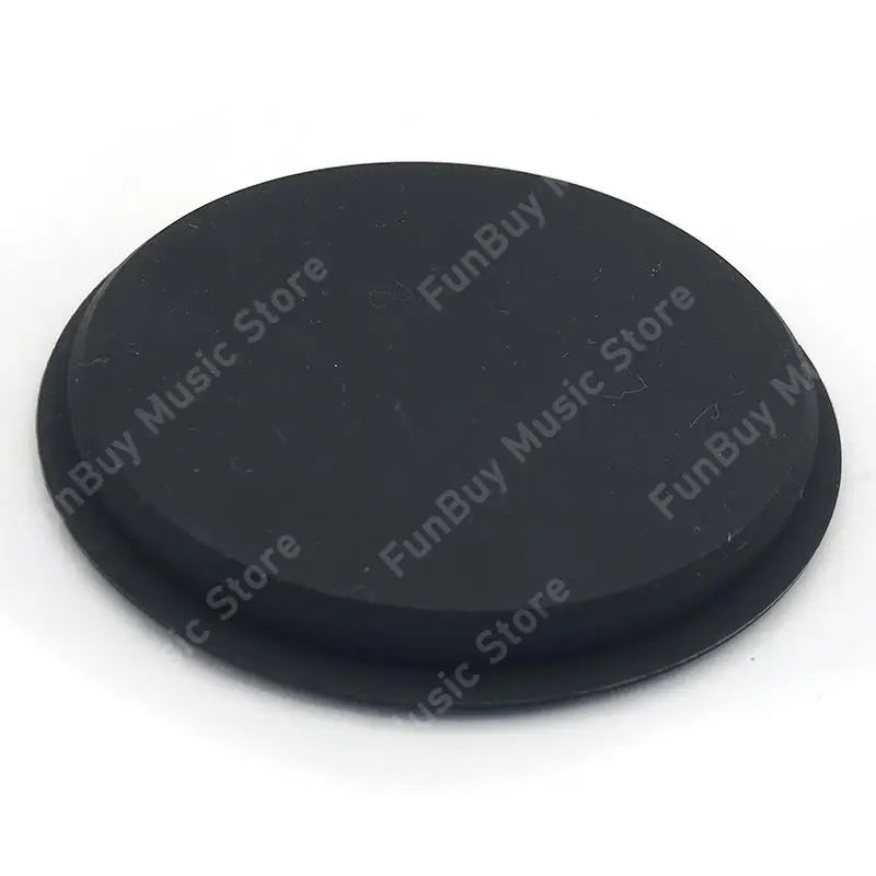 1pcs Guitar Sound Hole Cover Holder Block Silencer Silicone Soundhole for Classical Guitar Acoustic Folk Guitar Black 86/100MM