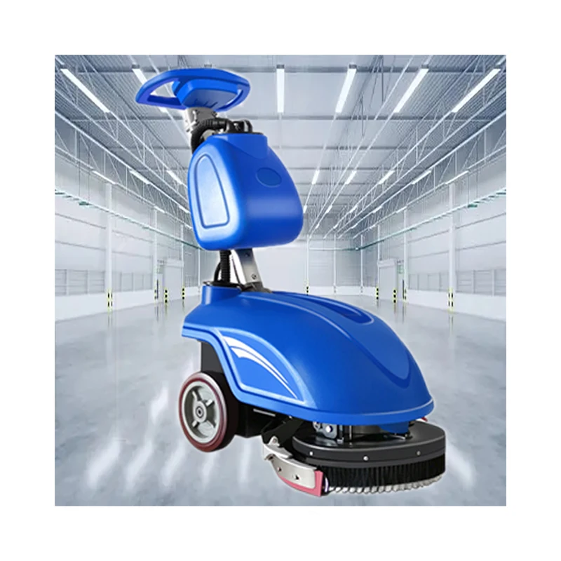 Factory Directly Floor Cleaning Machine Floor Scrubber Walk Behind Battery Floor Scrubber