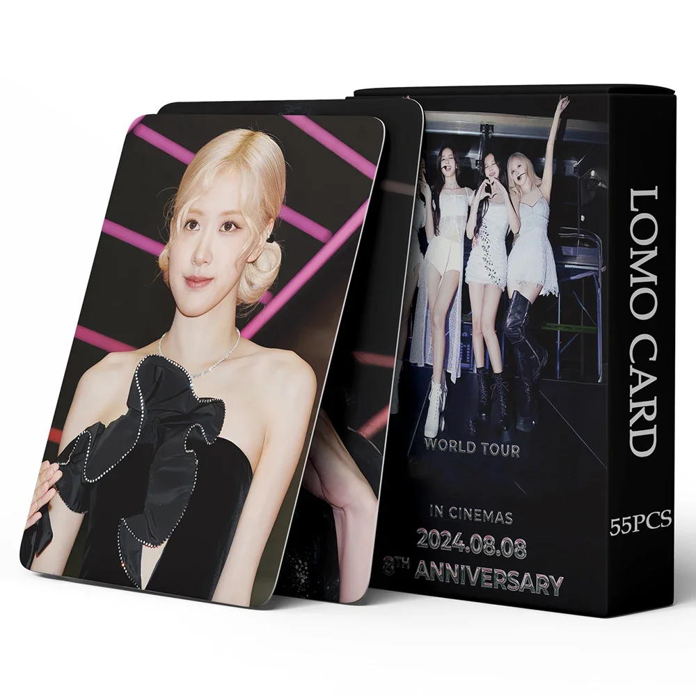 2024 케이팝 8 주년 기념 포토카드, 로모 카드, 팬들을 위한 포토카드 컬렉션, 박스당 55 개, 신제품
