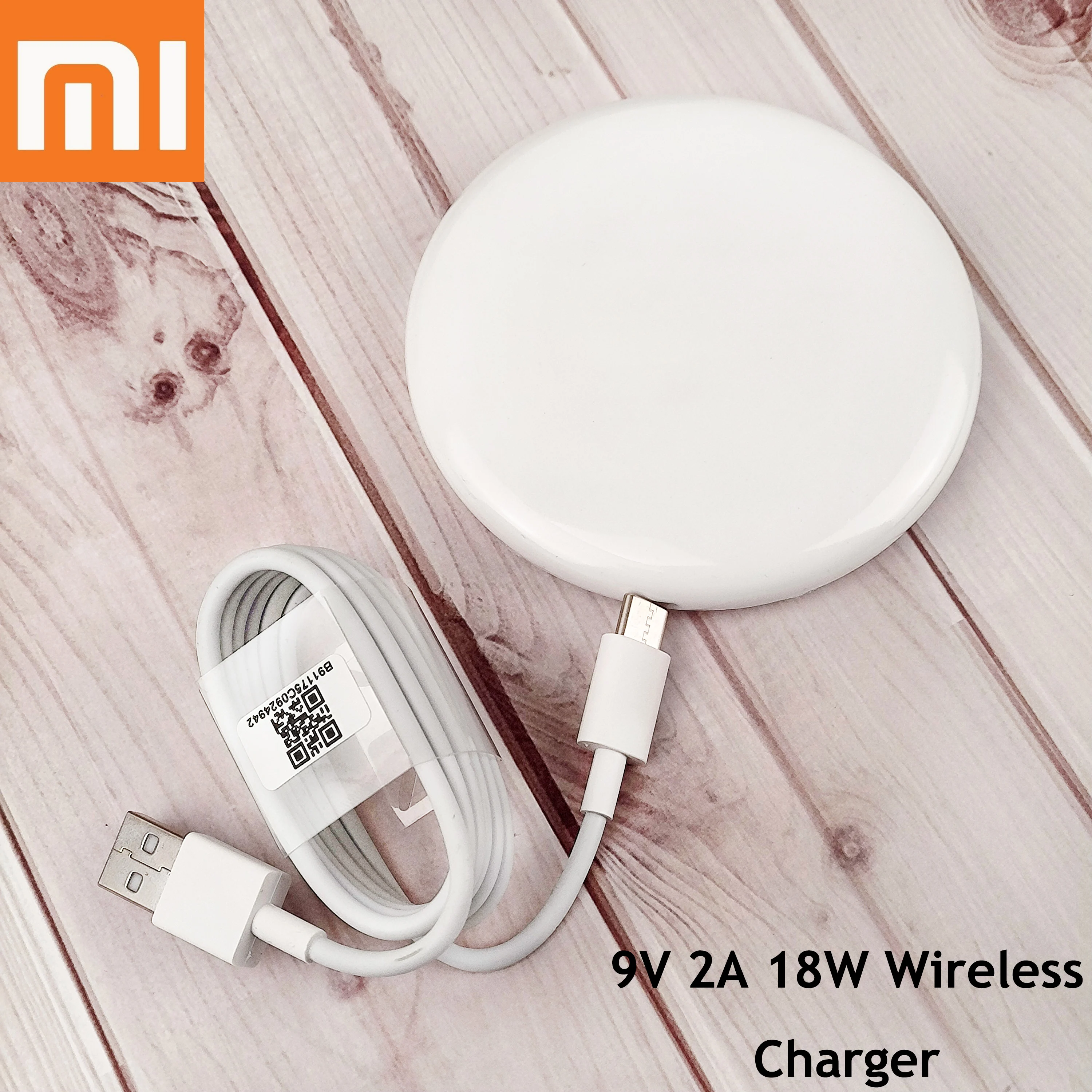 Original XiaoMi Wireless Charger 18W Fast Qi Smart 9V 2A Charge Pad For Mi 9 10 11 12 Mix 3 2s Max 3 For Samsung For Iphone