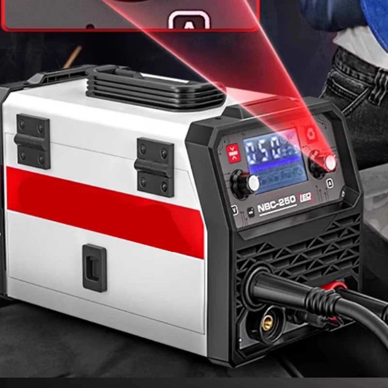 MIG-250 MIG Welding Machine 220V MIG/Lift TIG/MMA 3 in 1 Semi-Automatic Inverter MIG Welders Gas Gasless Soldering