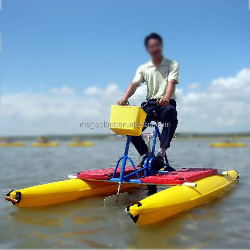 Bicicleta aquática para adulto, bicicleta aquática com pedal