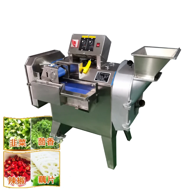 Green Onion Multifunctional Vegetable Chopper Cutting Machine Potato Fruit Cutter Slicer Shredding