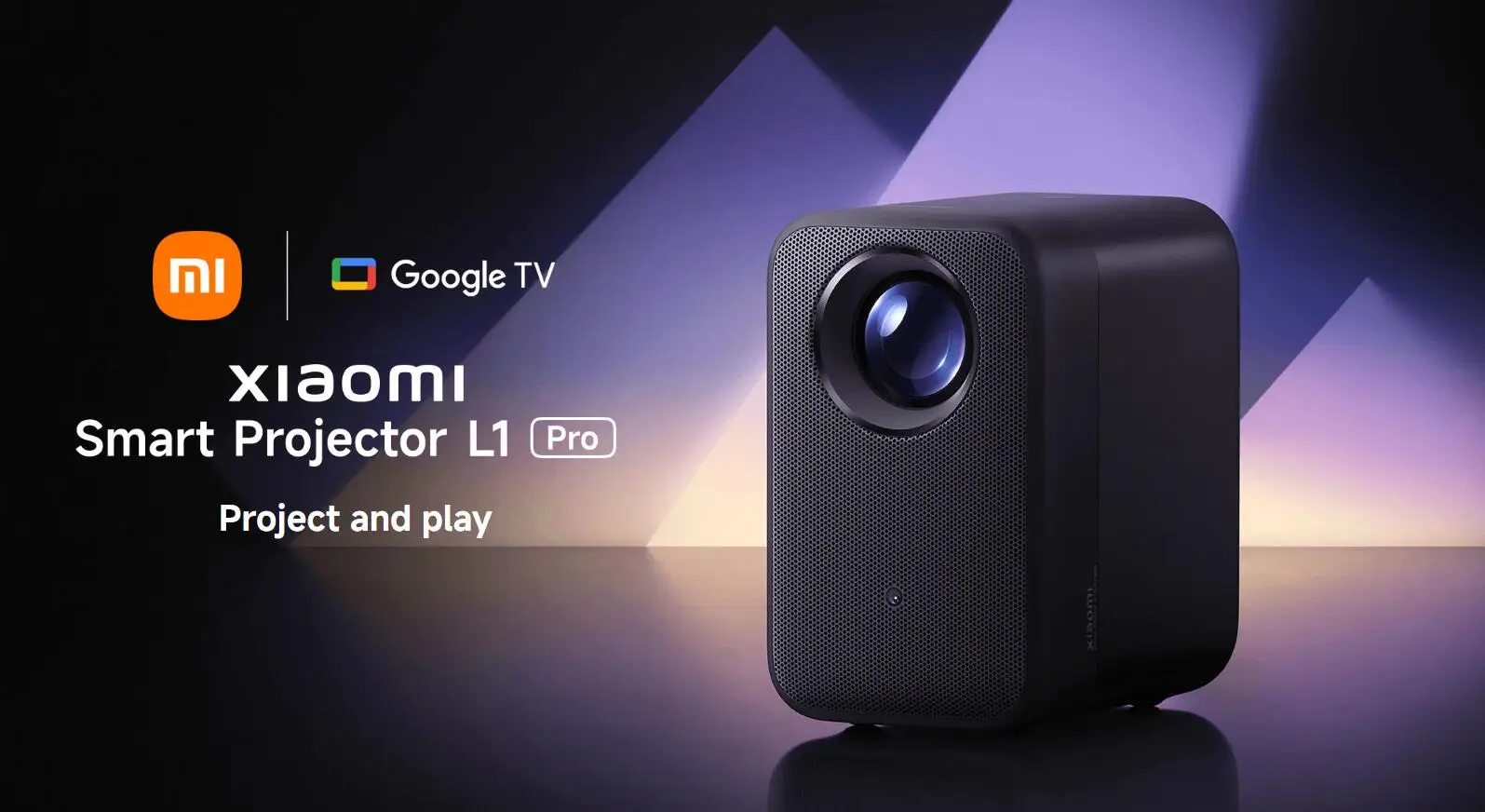 Xiaomi Smart Projektor L1 Pro, Google TV 400 ISO-Lumen, 1080p physische Auflösung, Autofokus und automatische Keystone-Korrektur, Dolby-Audio – Detail 1