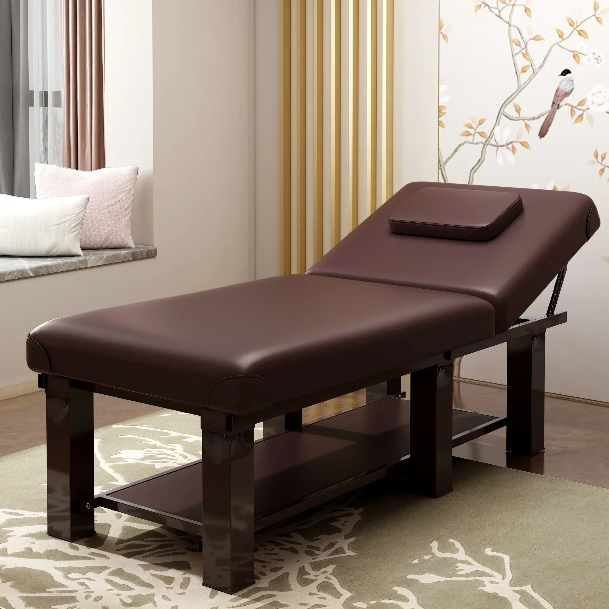 Beauty Massage Table Face Tattoo Therapy Lash Thai Massage Bed Spa Speciality Ear Cleaning Lettino Estetista Salon Furniture