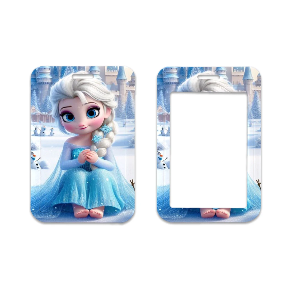 Prinzessin Elsa Telefon Seil niedlichen Anime Filme gefroren Lanyard für USB-ID Abzeichen halter Hals riemen Schlüssel bund Schnur Lariat Mädchen Geschenke