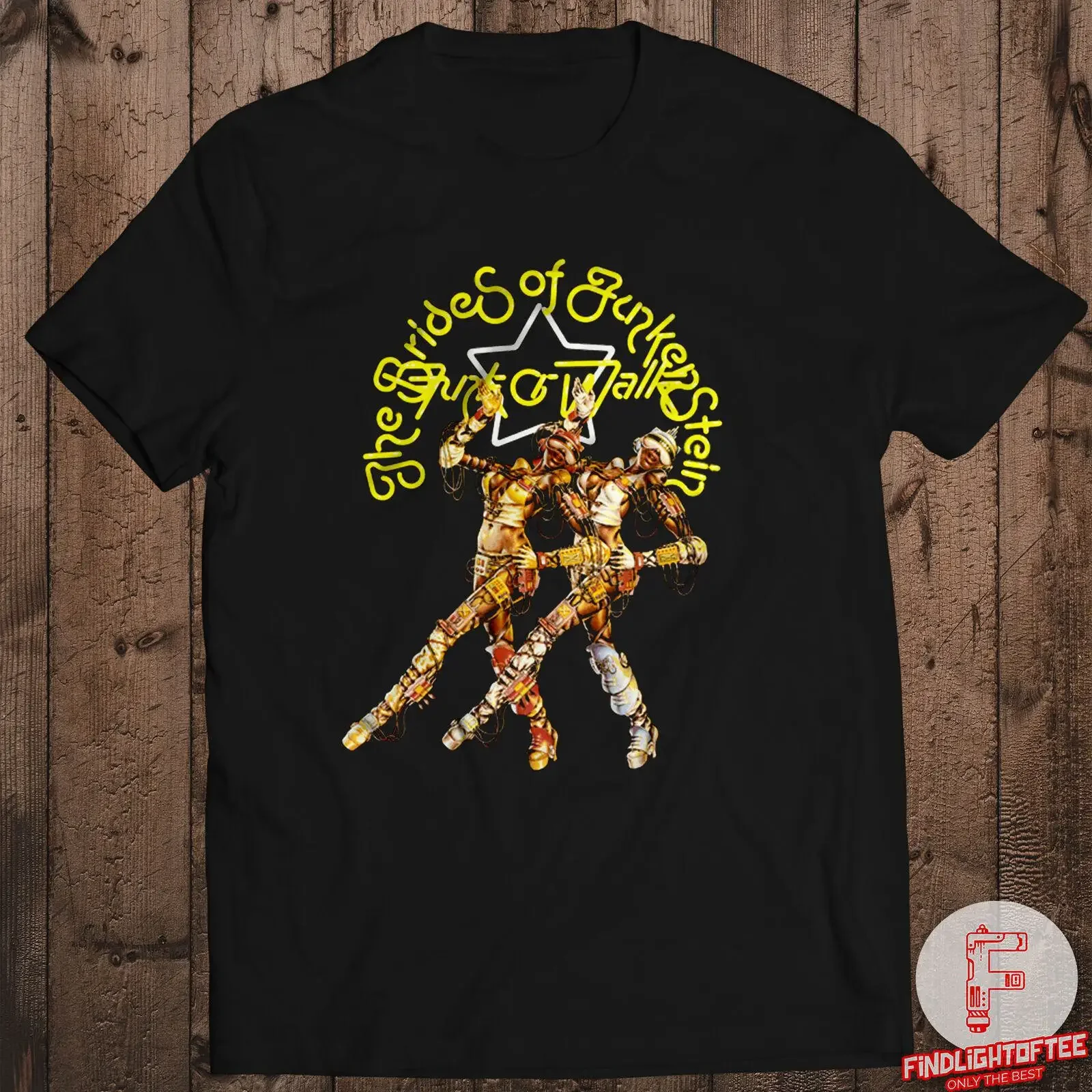 Funk or Walk Brides of Funkenstein Bootsy Collins Dawn Silva Lynn Mabry T Shirt vintage Washed Unisex fashion designer clothes