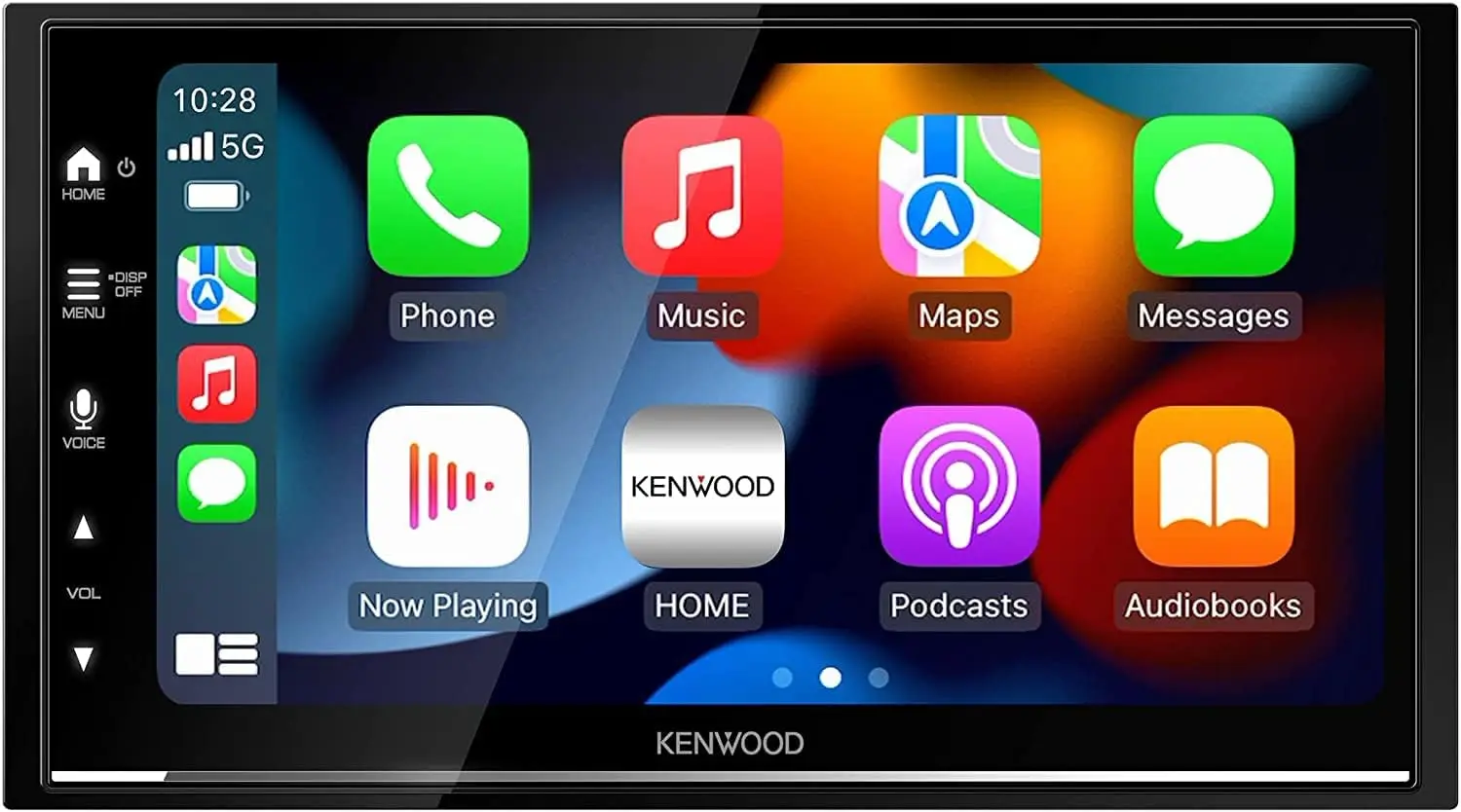 KENWOOD DMX7709S 6.8-Inch Capacitive Touch Screen, Car Stereo, CarPlay and Android Auto, Bluetooth, AM/FM Radio, MP3 Player, USB