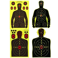 10 COUNTS of 12 Inch*18 Inch Color-impact Shooting Sticker Targets Hunting Accessories for Air Rifle Pistol Airsoft All Calibers