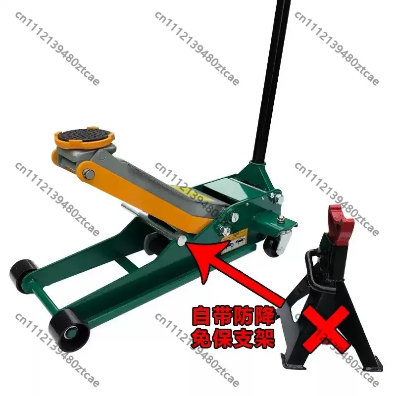3T Double Pump Hydraulic Jack, Car SUV Off-road Vehicle Mini Jack For Tire Replacement Auto Repair Tools