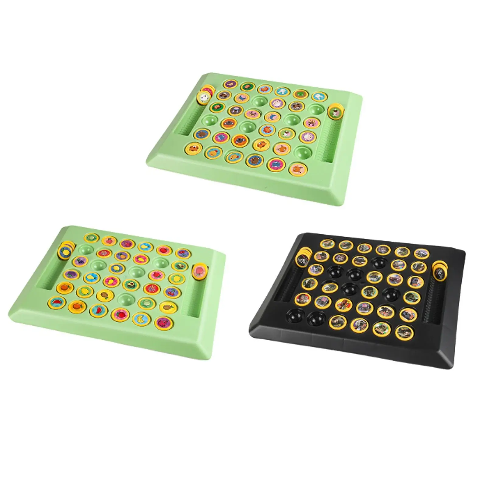 

Flip Chess Logical Developmental Toys Thinking Flip Matching Chess Board for Family Activity Travel Toddlers 3 4 5 6 Years Old