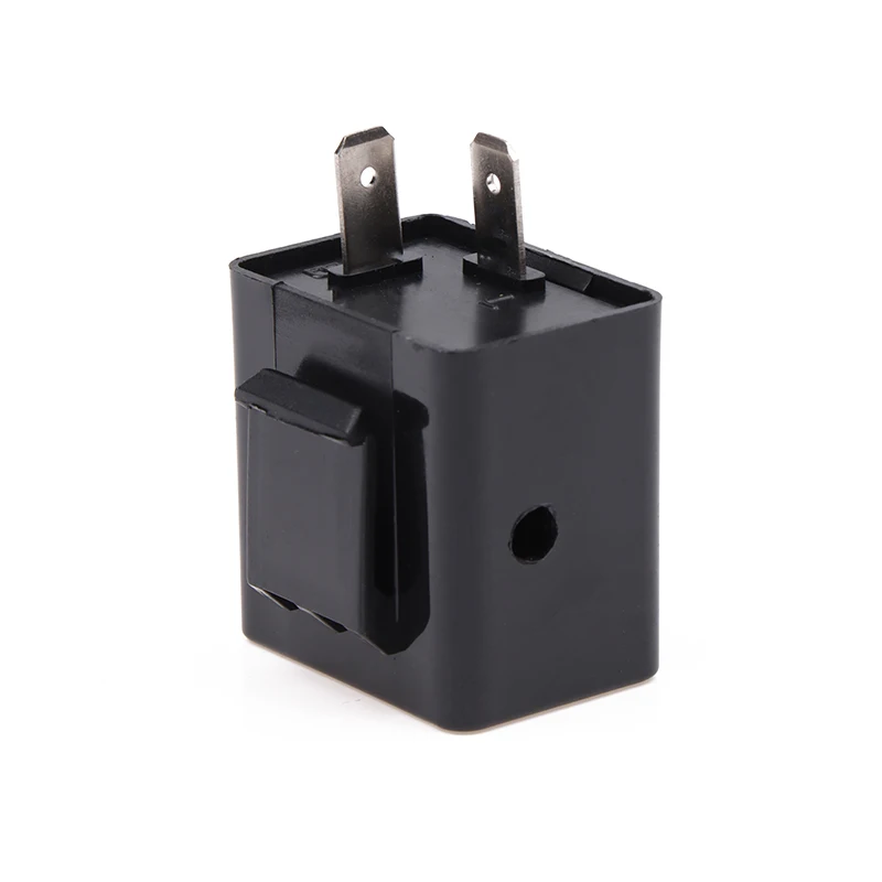 2 Pin LED Flasher Relay With Buzzer Motorcycle Accessories 12V Adjustable Frequency Of Turn Signals Blinker Indicator Relays