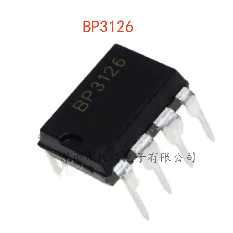 (10PCS)  BP3126  3126   High Precision Primary Feedback LED Isolated Constant Current Driver Chip   DIP-8   Integrated Circuit