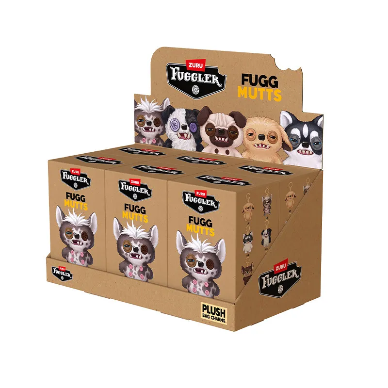 W magazynie Autentyczny Nowy Fuggler Fugg Mutts Seria Pluszowy Brelok Zawieszka Blind Box Kolekcjonerska Pluszowa Zabawka Ugly Monster Prezent — 2